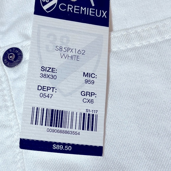NWT Cremieux Stretch Pants 38x30 - Picture 9 of 12